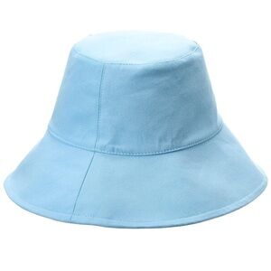 L*SPACE Poolside Bucket Hat in Sky Blue One Size NWT!